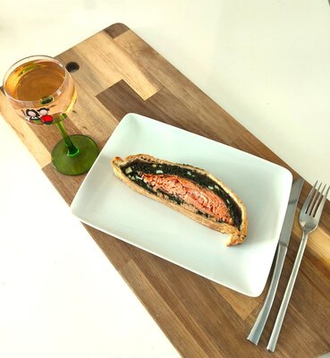 Feuilleté de truite alsacienne 400gr