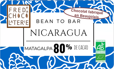 Chocolat 'bean to bar' du nicaragua 80%