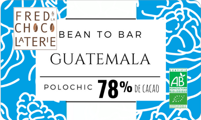 Chocolat 'bean to bar' du guatemala 78%