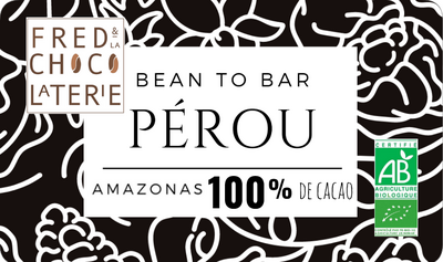 Chocolat 'bean to bar' du pérou 100%
