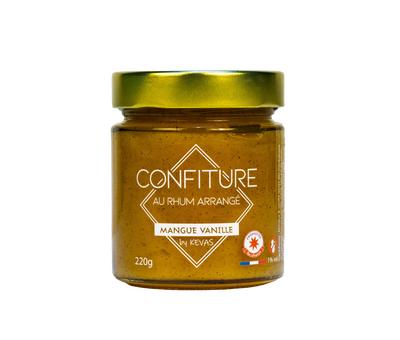 Confiture mangue vanille
