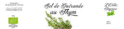 Sel de guérande au thym