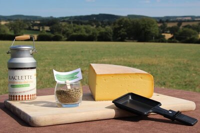 Raclette 1/4 de meule herbes de provence