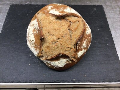 Pain de février: pain à la châtaigne