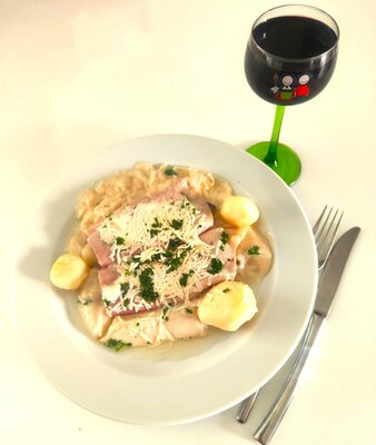 Endives au jambon d'alsace 1pers