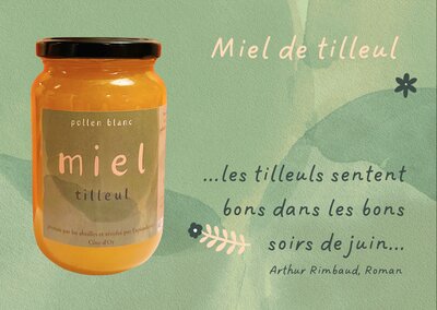 Miel de tilleul - 500g