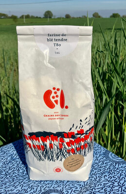 Farine de blé tendre t80 - 10kg