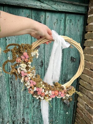 Couronne fleurs séchées 2
