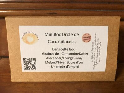 Minibox drôles de cucurbitacées (graines)