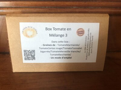 Box semences tomates en mélange n°3