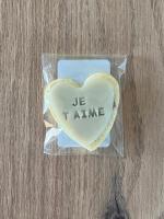 Biscuit sablé 'je t'aime'