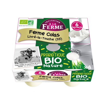Yaourt probiotique nature