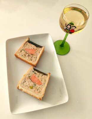 Pâté en croute au 2 truites alsacienne 200gr
