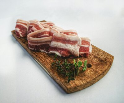 Bacon en tranches