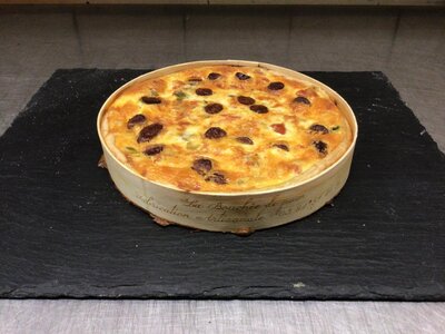 Quiche oriental façon couscous  6 personnes