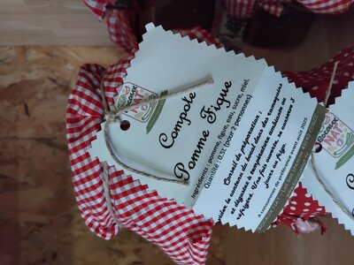 Compote de pomme- coing