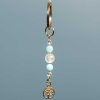 Porte clés litho 5 'écoute et communication'