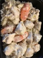 Ragoût de poulet 🐓à l’estragon riz long