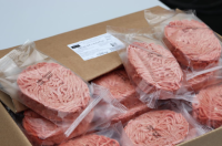 Carton de 40 steaks hachés de bœuf surgelés