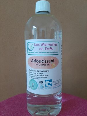 Adoucissant à l'orange