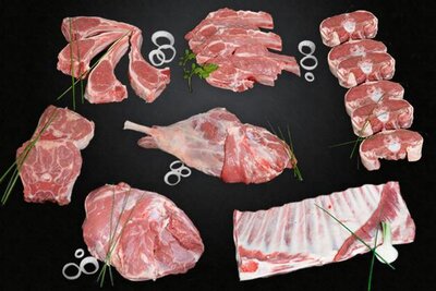 Colis de quart d'agneau 4 kg