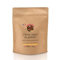 Citron jaune en poudre