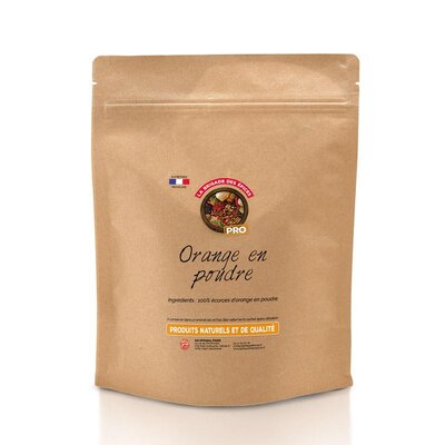 Zestes d'orange en poudre