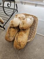 Pain céréales torréfiées