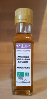 Sirop safrané bio 10cl