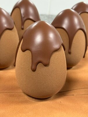 Oeuf velour lait