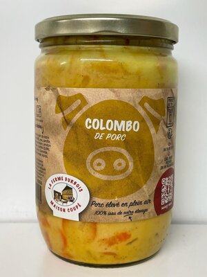 🍛 colombo de porc fermier | ferme durbois