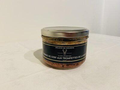 Terrine de cerf aux trompettes