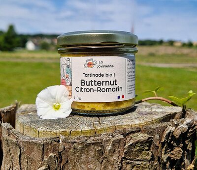 Tartinade bio de butternut citron romarin