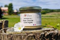 Tartinade bio de pois chiche cumin nigelle