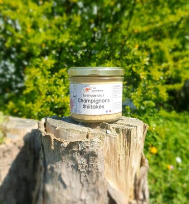 Tartinade bio au champignons shiitaké