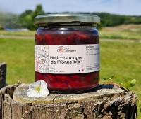 Haricots rouges bio de l'yonne au naturel