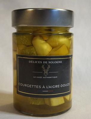 Courgette  aigre douce