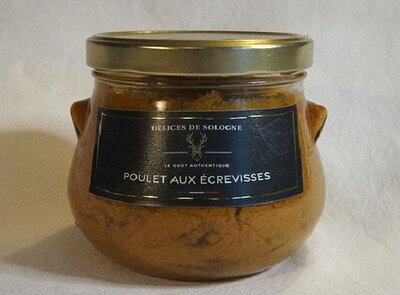 Poulet aux écrevisses