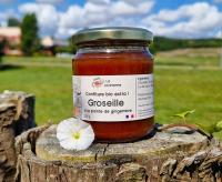 Confiture bio de groseille au gingembre