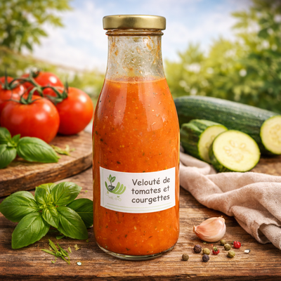 🍅🥒 velouté tomates-courgettes