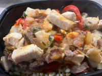 Poulet 🐓mijoté chorizo blé