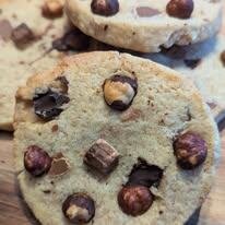 Cookies choco praliné noisettes