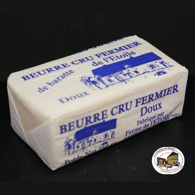 🧈 beurre cru fermier – ferme de l’étoile