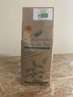 Lentille verte du puy aop / ab 1kg