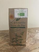 Lentille verte du puy aop / ab 500g