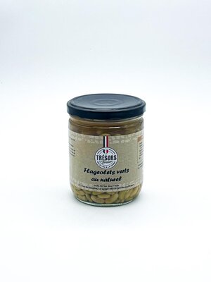 Flageolet vert bio bocal 430g cuit au naturel