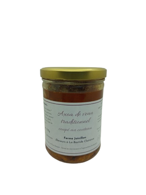 Axoa de veau aubrac coupé au couteau