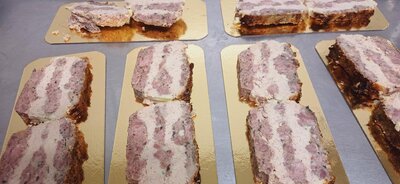Pâte marbré de foie gras
