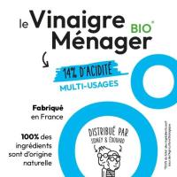 Vinaigre ménager bio d'anjou 14% 5l