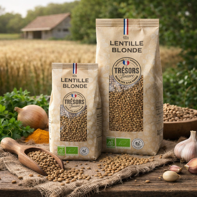 Lentille blonde bio